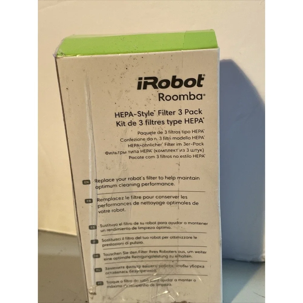 Genuine iRobot Roomba 800 and 900 Series Hepa-Style Filter 3-Pack